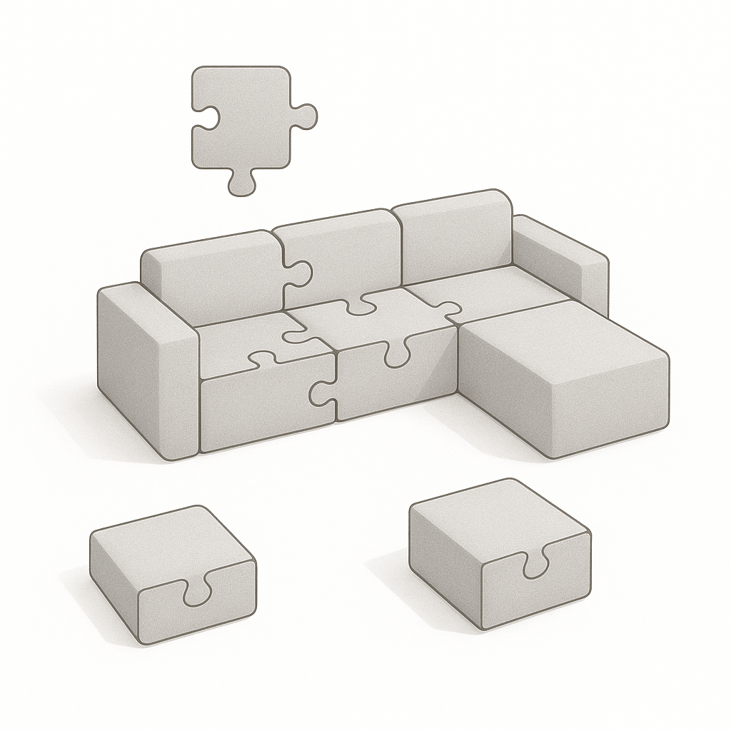 Sofa August zetel Moome
